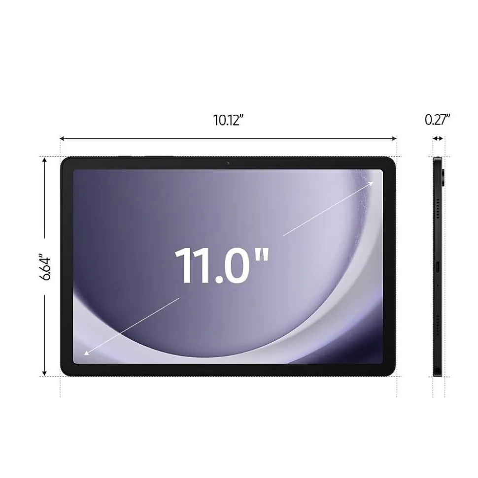 Samsung Tab A9+ Galaxy Tab 11" Tablet, WiFi, 64GB, Android, Black (SM-X210NZAAXAR)