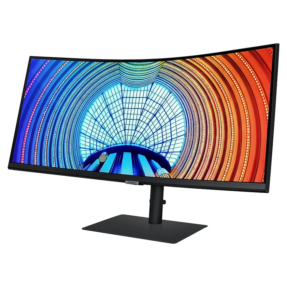 Samsung ViewFinity S6 34" Curved LED Monitor, Black (S34A654UBN)