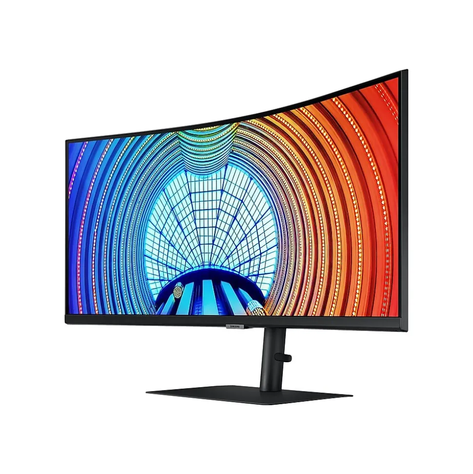 Samsung ViewFinity S6 34" Curved LED Monitor, Black (S34A654UBN)