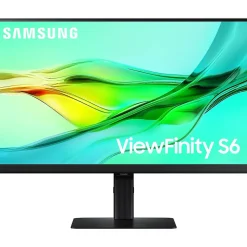 Samsung ViewFinity S6 24" 100Hz IPS Monitor, Black (S24D606UAN)