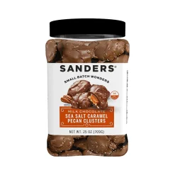 Sanders Small Batch Wonders Sea Salt Caramel Pecan Clusters, 25 oz. (MRY27719)