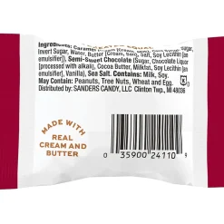 Sanders Small Batch Wonders Snack-Size Sea Salt Dark Chocolate Caramels, 24 oz., 48 Pieces/Box (27162)