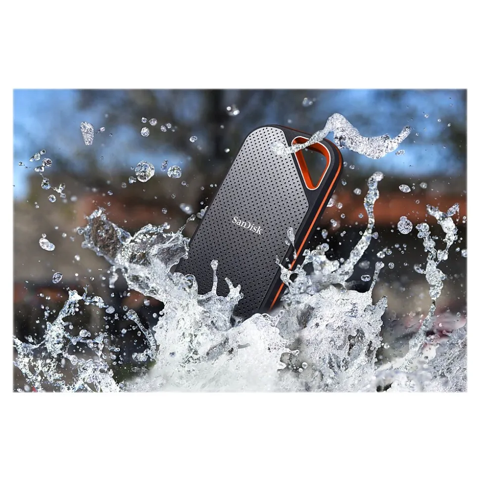 SanDisk Extreme PRO Portable 2TB USB 3.2 External Solid State Drive (SDSSDE81-2T00-G25)