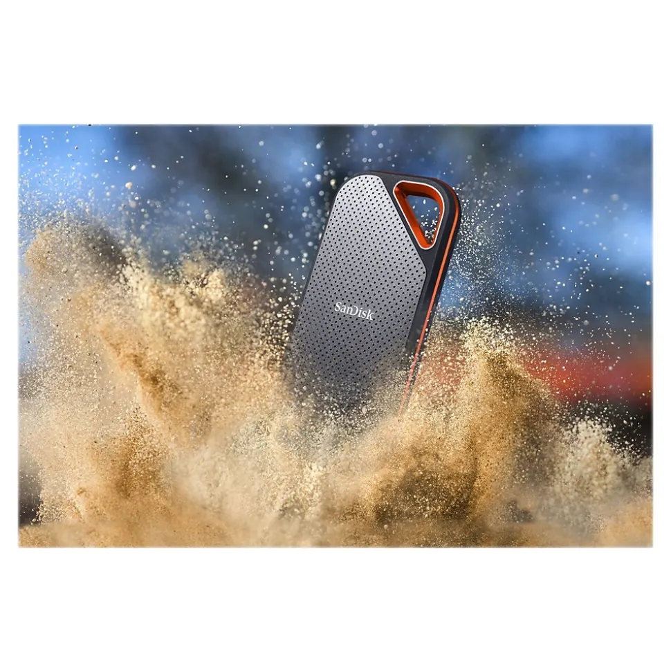 SanDisk Extreme PRO Portable 2TB USB 3.2 External Solid State Drive (SDSSDE81-2T00-G25)