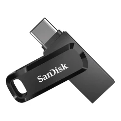 SanDisk Ultra Dual Drive Go 64GB USB 3.1 Type-C Flash Drive, Black (SDDDC3-064G-A46)