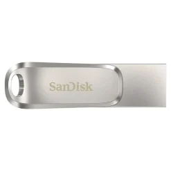 SanDisk Ultra Dual Luxe 32GB USB 3.1 Type-C Flash Drive, Silver (SDDDC4-032G-A46)