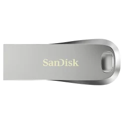 SanDisk Ultra Luxe 128GB USB 3.1 Type A Flash Drive, Silver (SDCZ74-128G-A46)