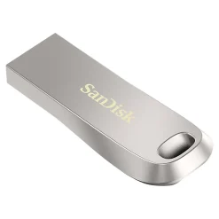 SanDisk Ultra Luxe 128GB USB 3.1 Type A Flash Drive, Silver (SDCZ74-128G-A46)