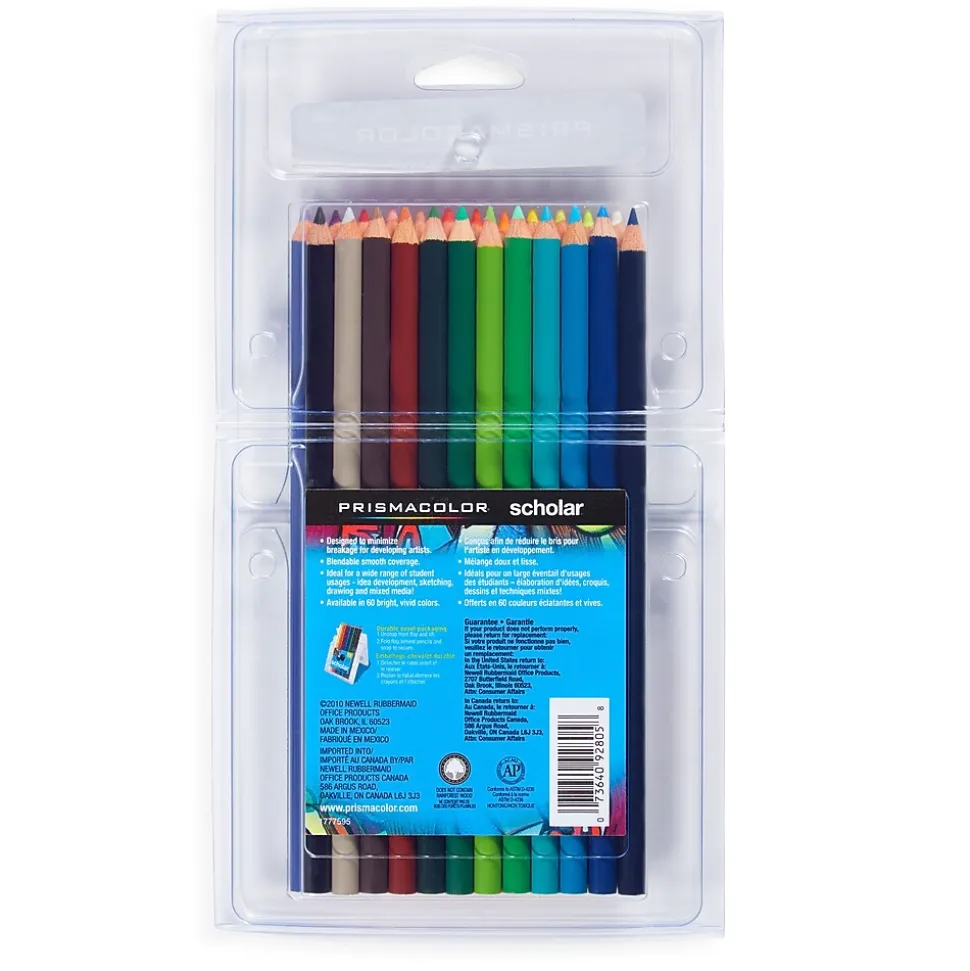Sanford Prismacolor® Scholar™ Pencil Set, Assorted 24-Color Set