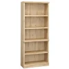 Sauder Aspen Post 71"H 5-Shelf Bookcase, Prime Oak (433963)