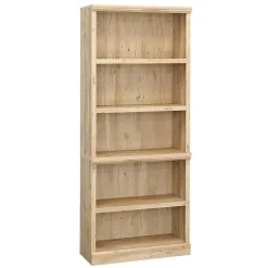 Sauder Aspen Post 71"H 5-Shelf Bookcase, Prime Oak (433963)