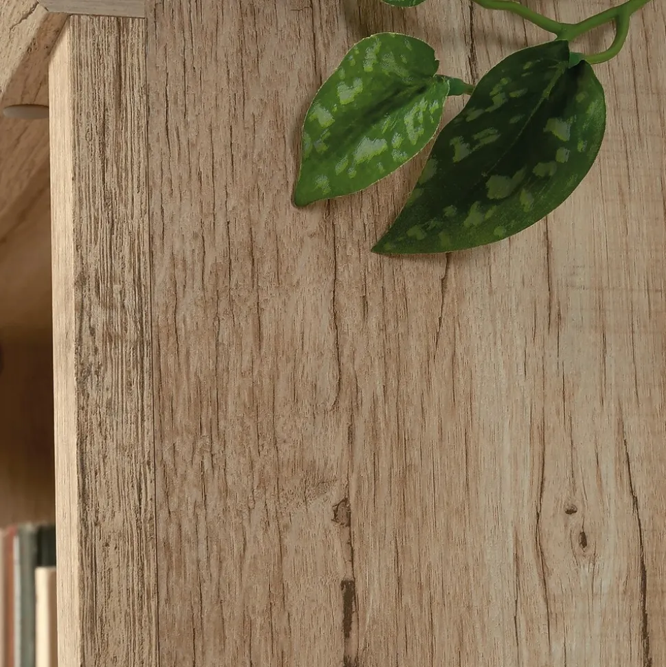 Sauder Aspen Post 71"H 5-Shelf Bookcase, Prime Oak (433963)