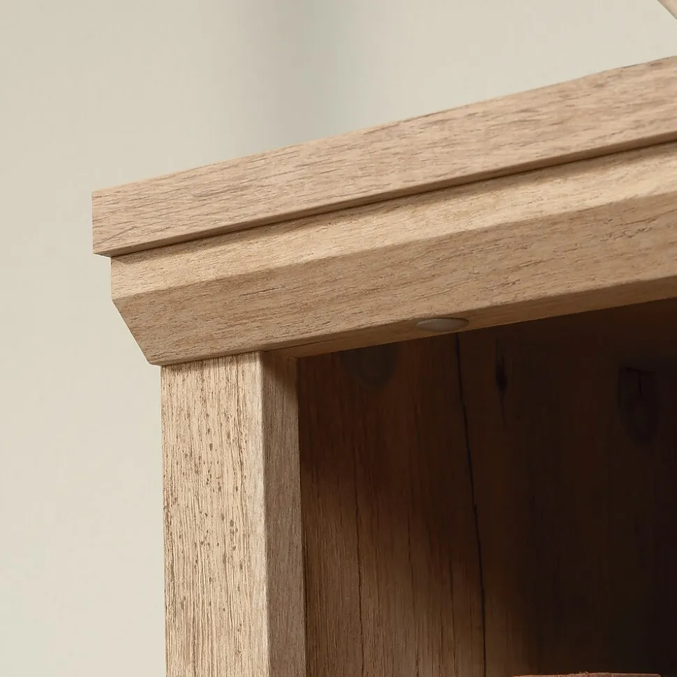 Sauder Aspen Post 71"H 5-Shelf Bookcase, Prime Oak (433963)