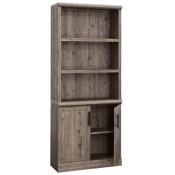 Sauder Aspen Post 71"H 5-Shelf Bookcase, Pebble Pine (433965)