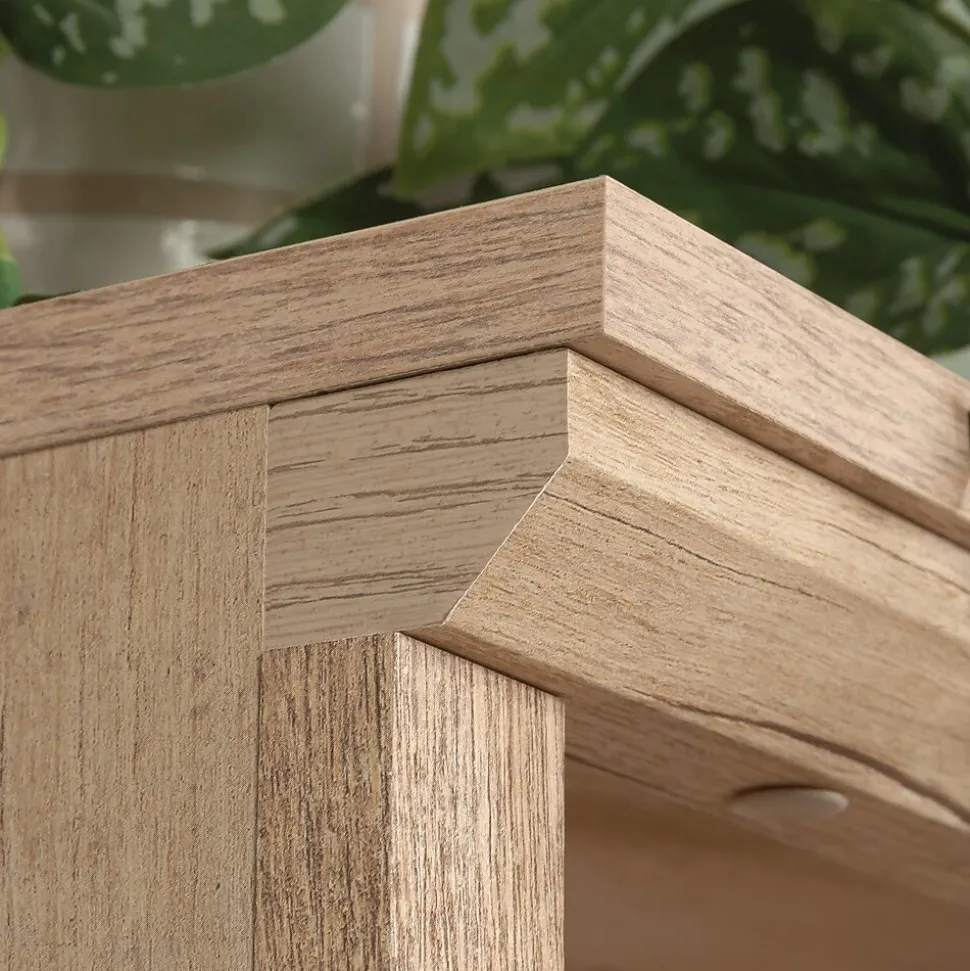 Sauder Aspen Post 71"H 5-Shelf Bookcase, Prime Oak (433959)