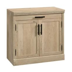 Sauder Aspen Post 30"H Storage Cabinet, Prime Oak (427015)