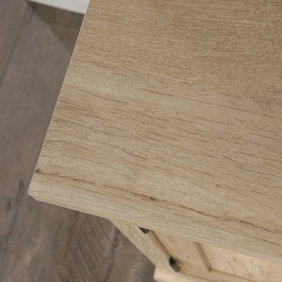 Sauder Aspen Post 30"H Storage Cabinet, Prime Oak (427015)