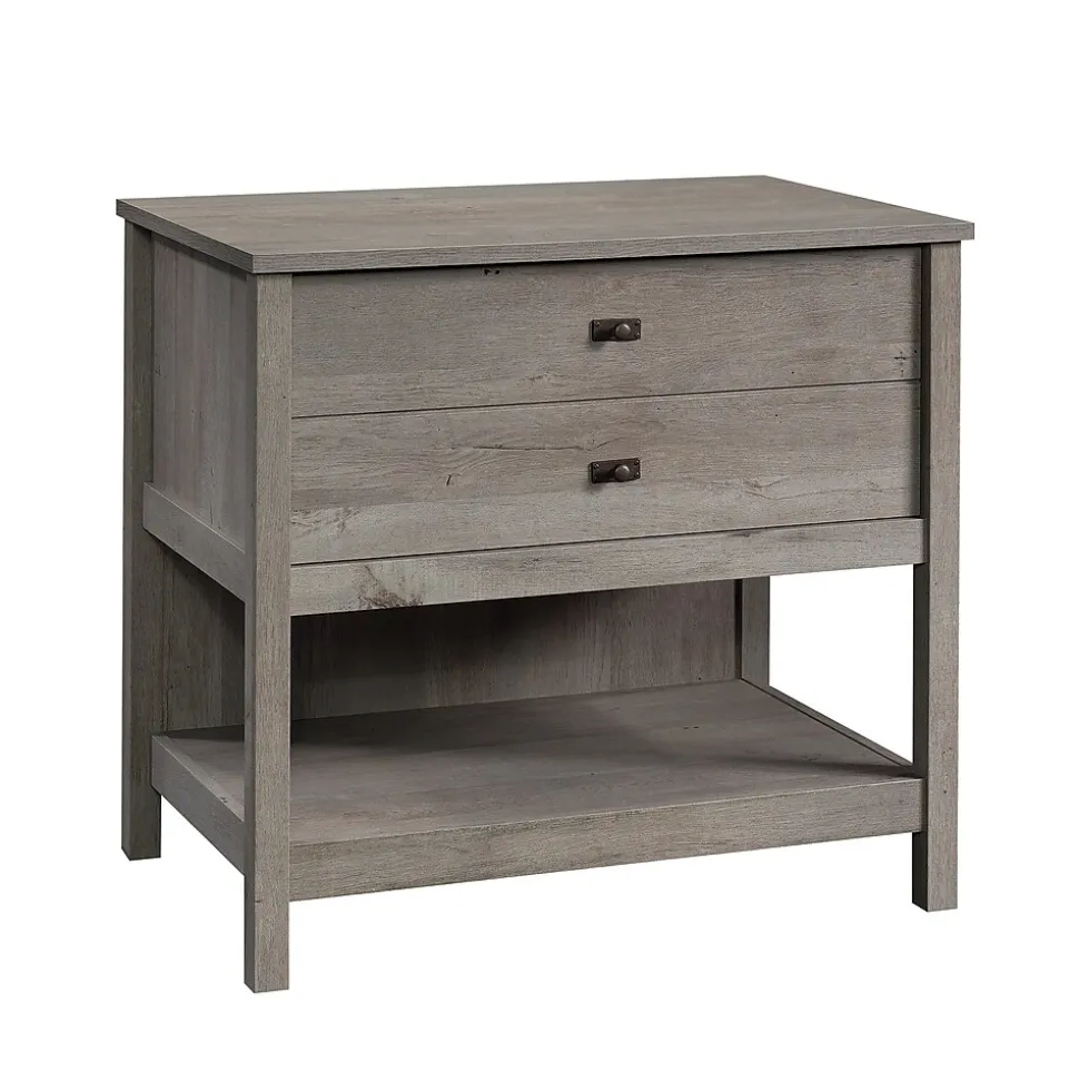 Sauder Cottage Road Lateral File Cabinet, Letter/Legal Size, 30"H x 32"W x 22"D, Mystic Oak (427298)