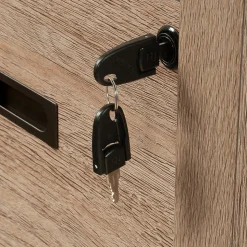 Sauder Dixon City Commercial 2-Drawer Lateral File Cabinet, Letter/Legal Size, Lockable, 33