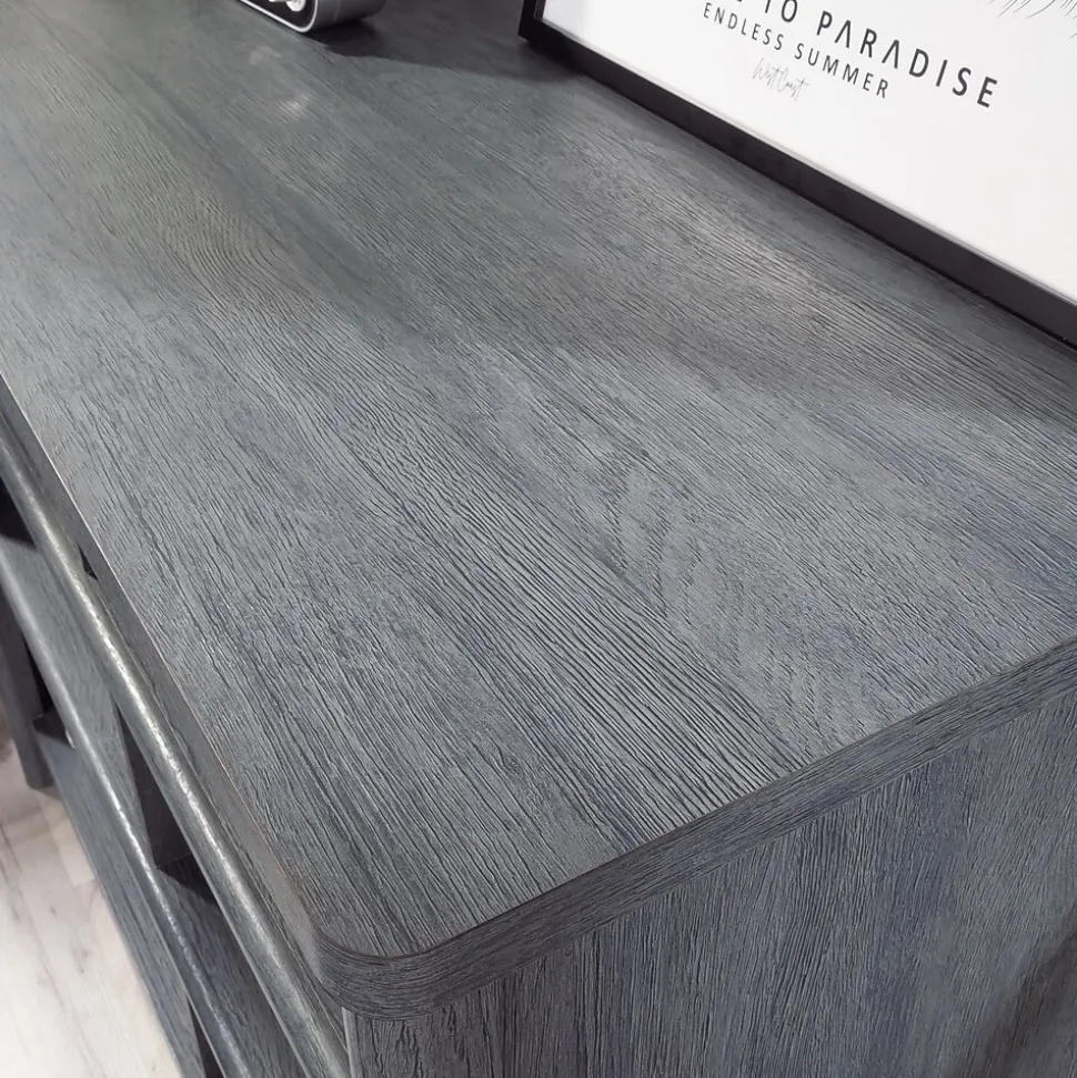 Sauder Dover Edge 36"H Bookcase, Denim Oak (433530)