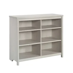 Sauder Dover Edge 36"H 6-Shelf Bookcase, Glacier Oak (432065)