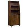Sauder Harvey Park 70"H 5-Shelf Bookcase, Grand Walnut (420282)