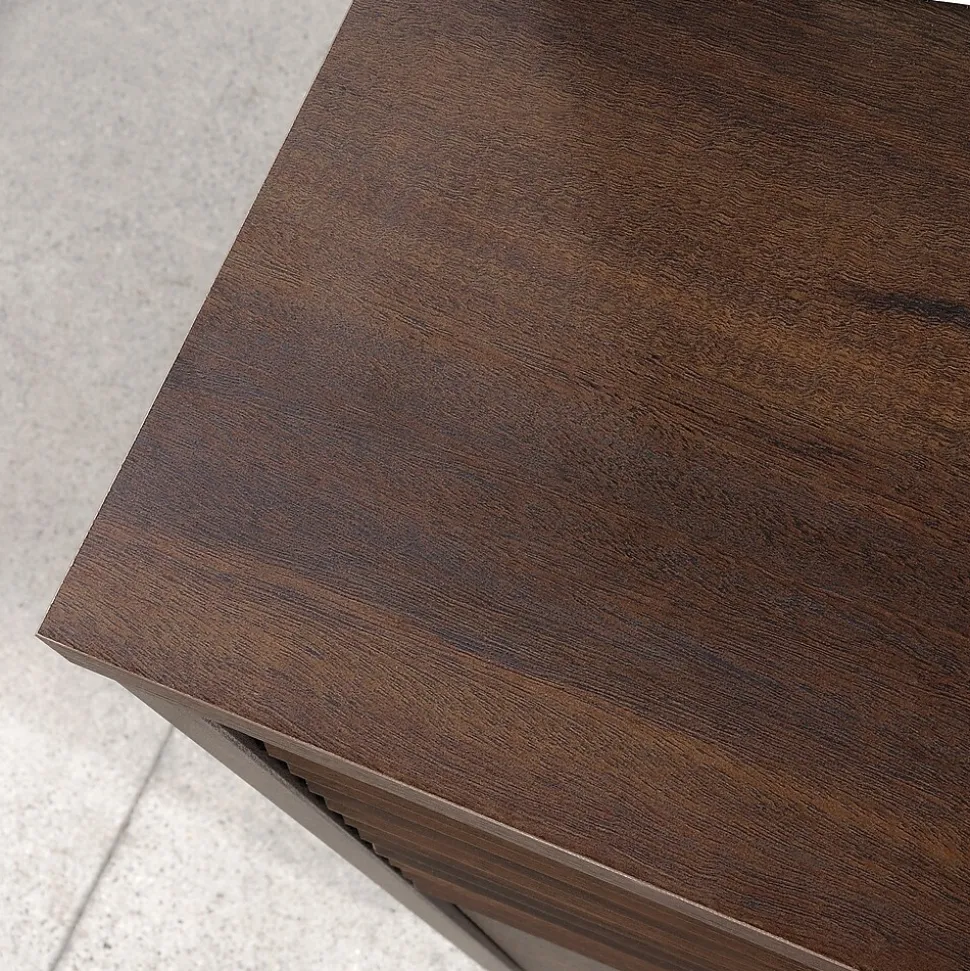 Sauder Palo Alto Commercial 2-Drawer Lateral File Cabinet, Letter/Legal Size, Lockable, 31"W x 19"D, Spiced Mahogany (427822)