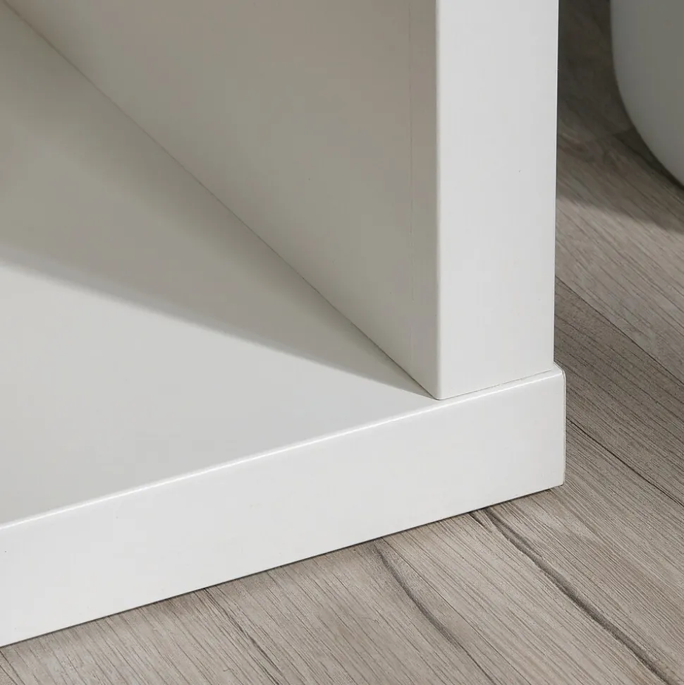 Sauder Select 44"H Bookcase, Soft White (427266)