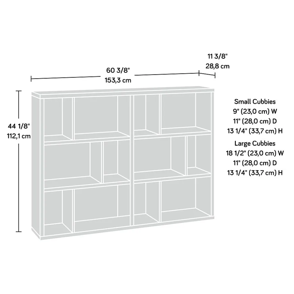 Sauder Select 44"H Bookcase, Soft White (427266)