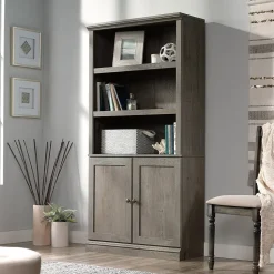 Sauder Select 70"H 5-Shelf Bookcase, Mystic Oak (426418)