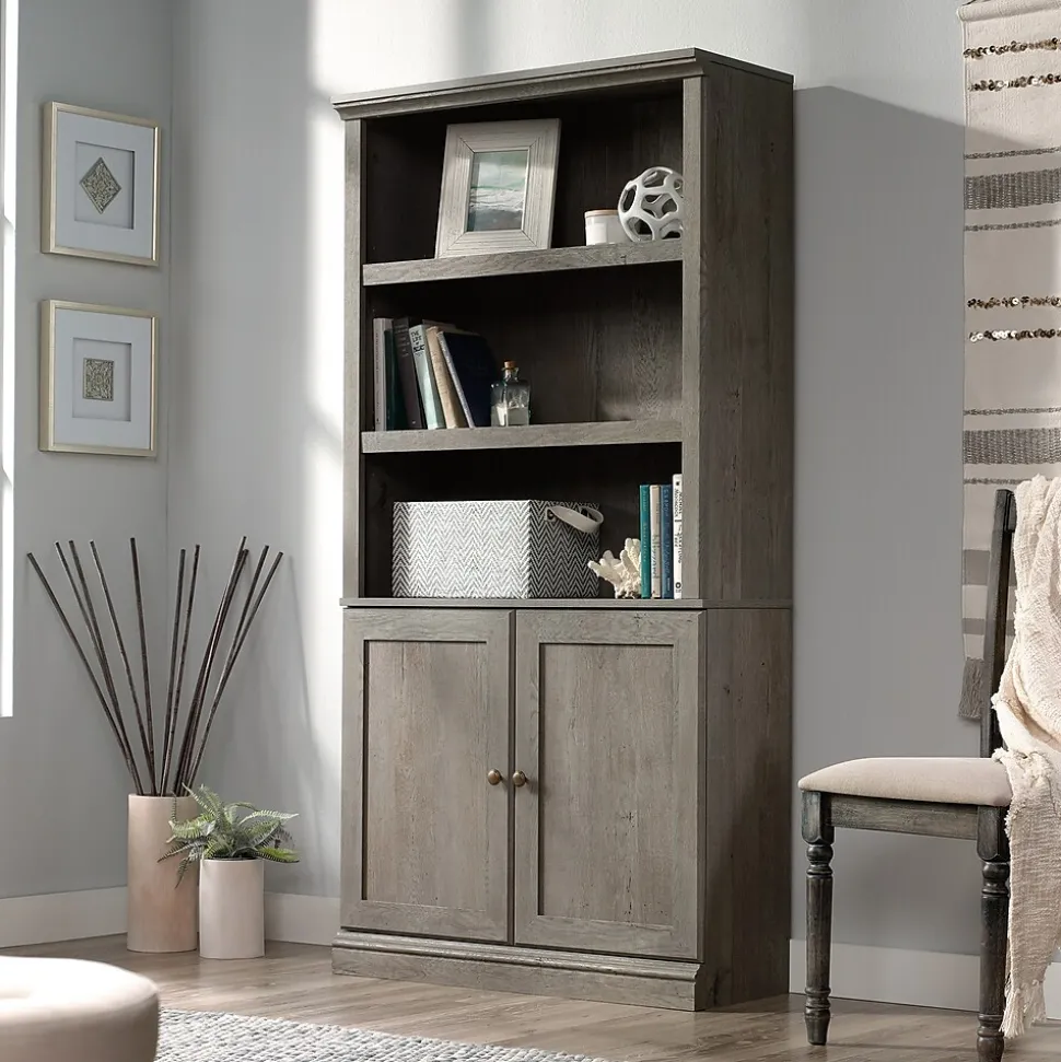 Sauder Select 70"H 5-Shelf Bookcase, Mystic Oak (426418)