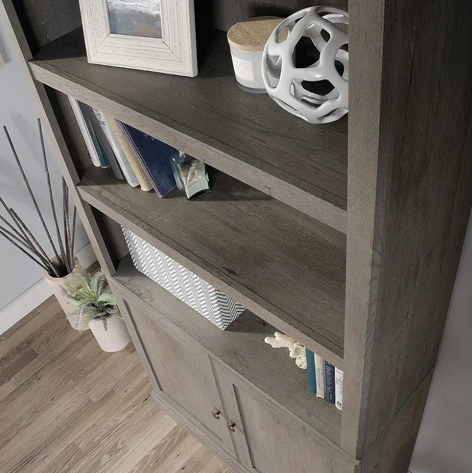 Sauder Select 70"H 5-Shelf Bookcase, Mystic Oak (426418)