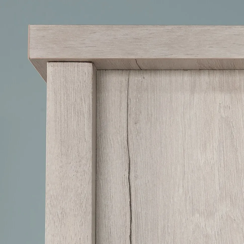 Sauder Select 72"H 5-Shelf Bookcase, Chalk Oak (434879)