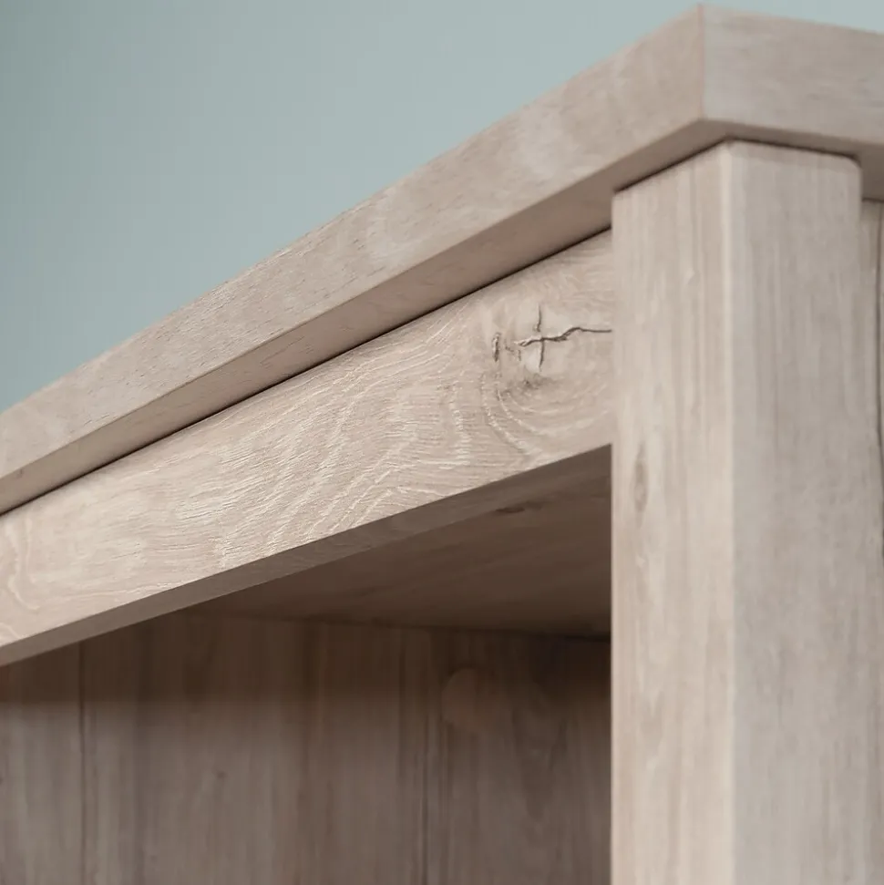 Sauder Select 72"H 5-Shelf Bookcase, Chalk Oak (434879)