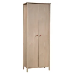 Sauder Select 72"H Storage Cabinet with 3 Shelves, Natural Maple (433285)