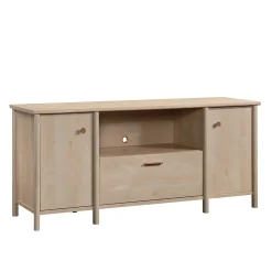 Sauder Whitaker Point 30"H Storage Credenza with 3 Shelves, Natural Maple (429375)