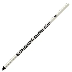 Schmidt 635 Mini D1 Ballpoint Refill, fits Multifunction pens, Medium, Black, 4 Pack (SC58149)