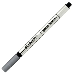 Schmidt 8126 Rollerball Long Capless Refill, Fine, Black, 2 Pack (SC58123)