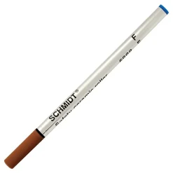 Schmidt 888 Safety Ceramic Rollerball Metal Tube Refill, Fits Universal Pens, Fine, Blue, 2 Pack (SC58101)