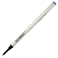 Schmidt 5285 Safety Rolling Tube Needle Point Refill, Fits Most Capped Rollerball Pens, Fine, Blue, 2 Pack (SC58116)