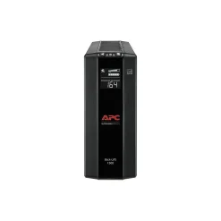 Schneider Electric Back UPS Pro Battery Backup and Surge Protector, Compact Tower, 1500VA, AVR, LCD, 120V, Black (BX1500M)