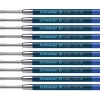 Schneider Slider 755 XB Ballpoint Pen Refill, Extra Broad Point, Blue Ink, Pack of 10 (PSY175503-10)