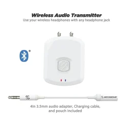 scosche FlyTunes Wireless Bluetooth Audio Transmitter (BTTWT-SP)
