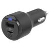 scosche PowerVolt USB Car Charger for Most Smartphones, Black (CPDA2C8-SP)