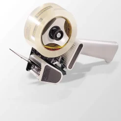 Scotch 2" Handheld Packing Tape Dispenser, Gray/Silver (H180)