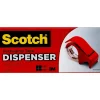 Scotch 1.88" Packing Tape Dispenser, Red (DP300RD)