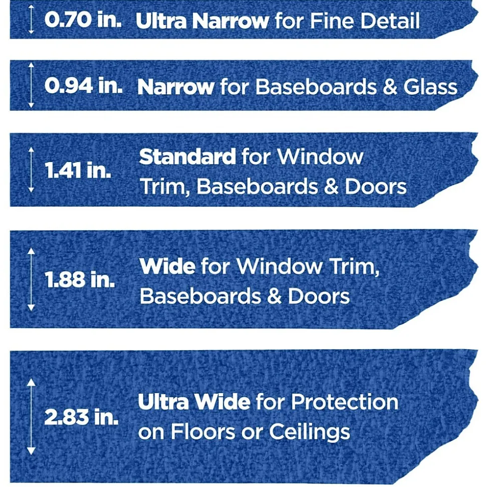 Scotch Blue ORIGINAL Painter's Tape, 0.70" x 60 yds. (2090-18E-G)