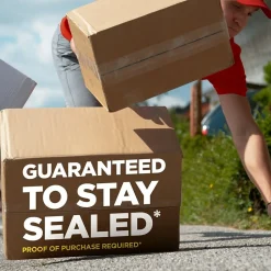 Scotch Box Lock Heavy Duty Packing Tape with Dispenser, 1.88