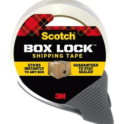 Scotch Box Lock Packaging Tape, 1.88 in x 38.2 yds. (3950S-RD-SR)