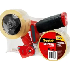Scotch Commercial Grade Packaging Tape with Dispenser, 1.88